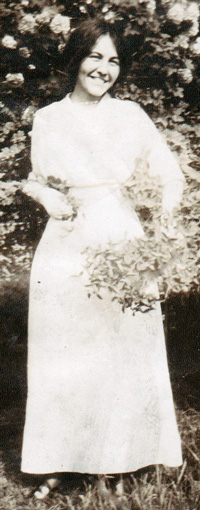 Kitty Flanagan, about 1912