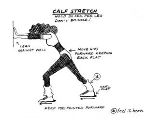 calf stretch