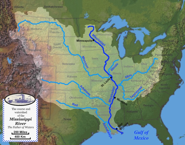 Mississippi watershed