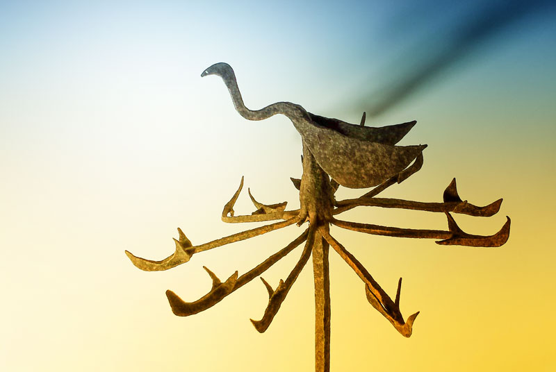 Yoruba bird staff