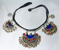 afghanistan tribal necklace