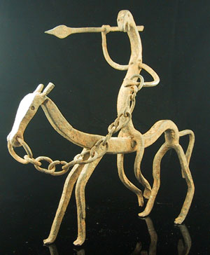 Dogon wrought iron sculpture