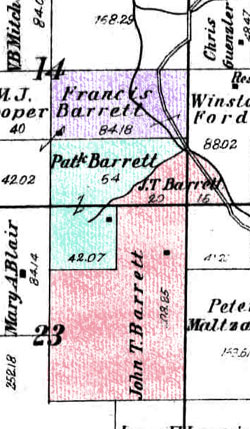 1898 Land Ownership, Franklin Co MO