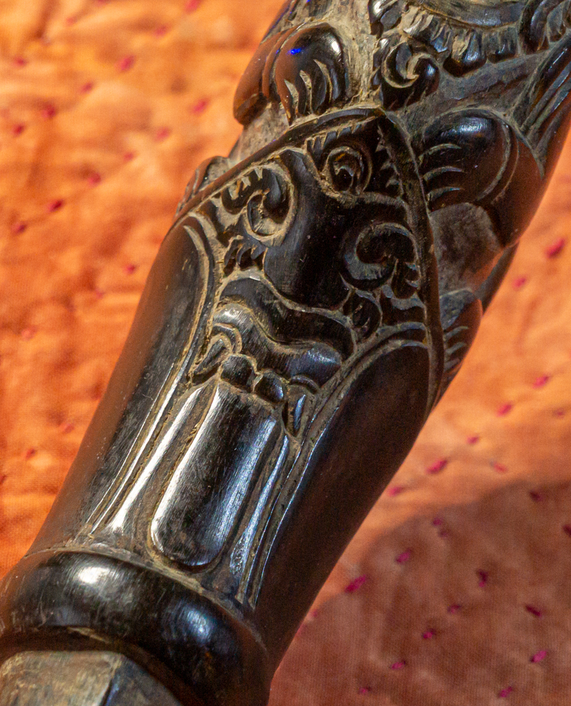 Barong keris handle, detail