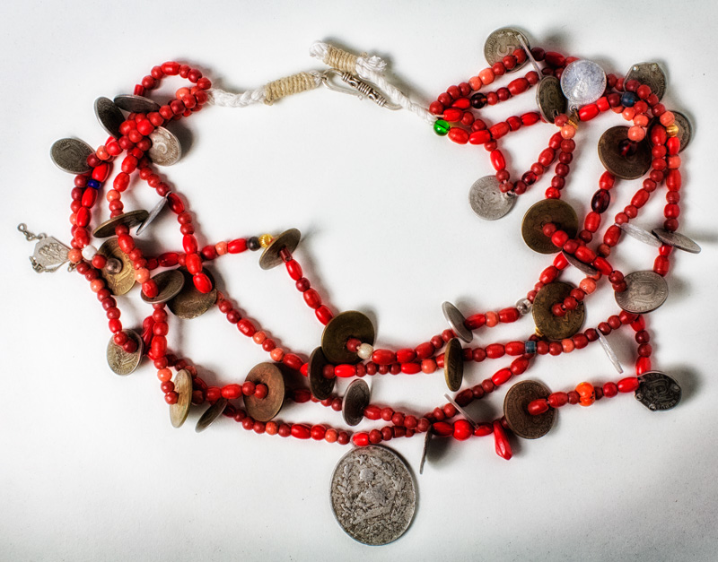 ecuador necklace folkart coins medals