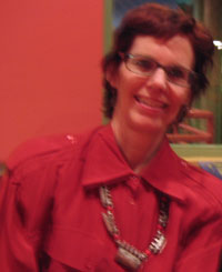 Susan at party